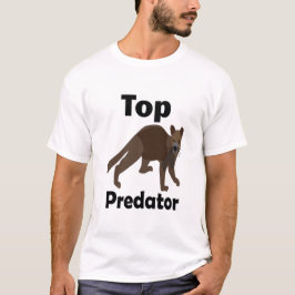 フォッサ マダガスカル 肉食動物 捕食者 Tシャツ