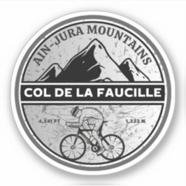 フォッシーヌ峠 フランス アルプス 自転車ツアー シール
