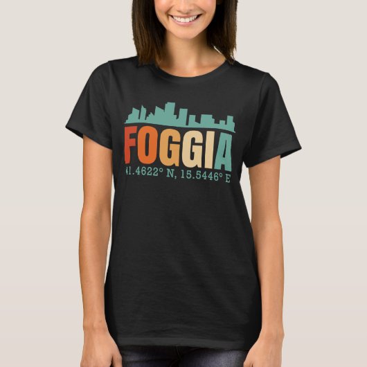 フォッジアスカイライン Tシャツ (正面)