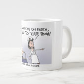 フォッチ博士とナース・ラチェット・マグ ジャンボコーヒーマグカップ (正面右)