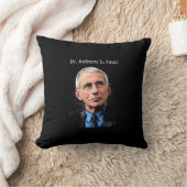 フォッチ博士、黒の両面デザイン、 クッション (ブランケット)