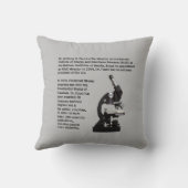 フォッチ博士、黒の両面デザイン、 クッション (裏面)