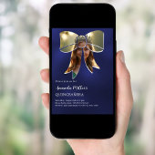 フォットボウ海軍ブルーキンセアニェラ 招待状