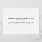 フォトおめでとうズGrad 2022発表金箔 箔招待状 (裏面)