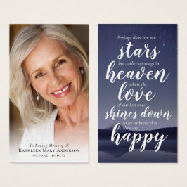 フォトことわざメモリアル祈りの言葉カード