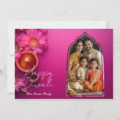 フォトと文字のカスタムRadiance & Rootsカード付き 招待状 (正面)