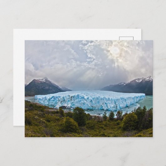 フォトアイスグレイシャー南米パタゴニア ポストカード (正面/裏面)