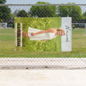 フォトアウトドア卒業パーティーの追加 横断幕 (インサイチュ)