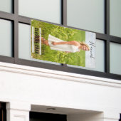 フォトアウトドア卒業パーティーの追加 横断幕 (ビルの外側)