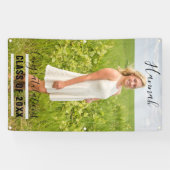 フォトアウトドア卒業パーティーの追加 横断幕 (横)