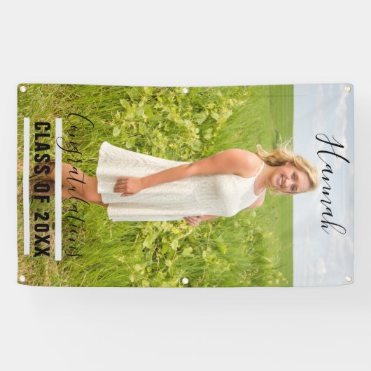 フォトアウトドア卒業パーティーの追加 横断幕 (横)