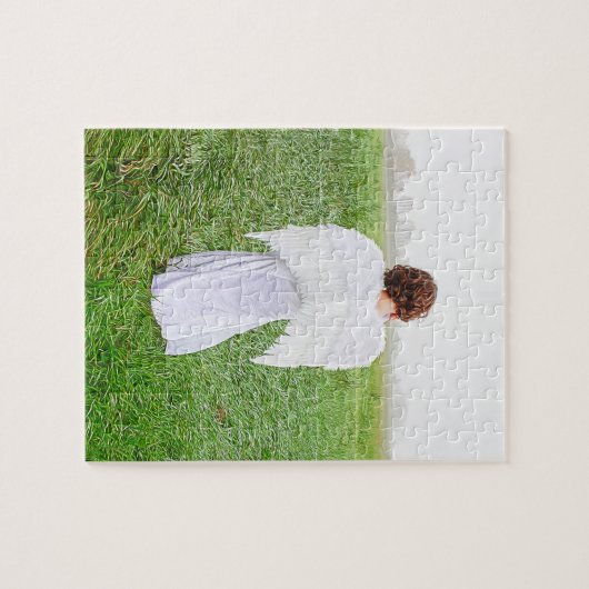 フォトアエレガントートエンジェル ジグソーパズル (横)