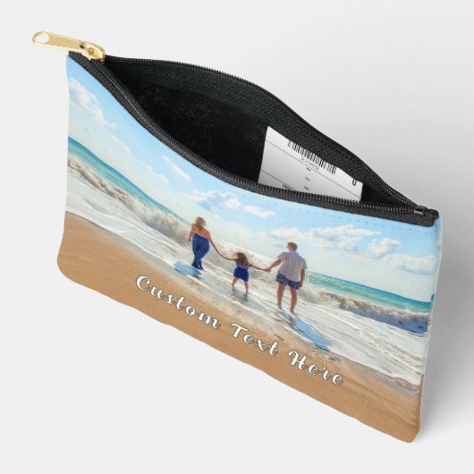 フォトアクセサリーポーチとカスタム文字 アクセサリーポーチ (見開き)