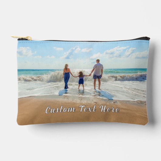 フォトアクセサリーポーチとカスタム文字 アクセサリーポーチ (正面)