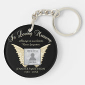 フォトアクリカスタムルキーチェーンの追加 キーホルダー (裏面)