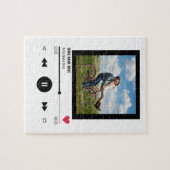 フォトアニバーサリーユニークミュージックプレーヤーの愛 ジグソーパズル (横)