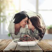 フォトアパーソナライズされたクリル横型フォトブロック フォトブロック