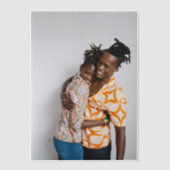 フォトアパーソナライズされたレイ ベラム紙招待状 (正面)