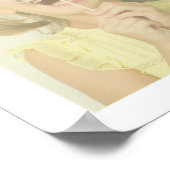 フォトアポップ・アートのート |おもしろいキッズファミリーポートレート カラフル ポスター (角)