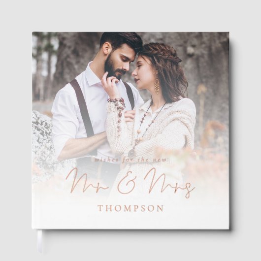 フォトアモダンレイの結婚ゲストブック ゲストブック (正面)