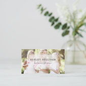 フォトアモダンレイ |写真の名刺 名刺 (スタンド正面)