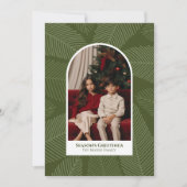 フォトアモダンーチ – 枝お洒落クリスマス シーズンカード (正面)