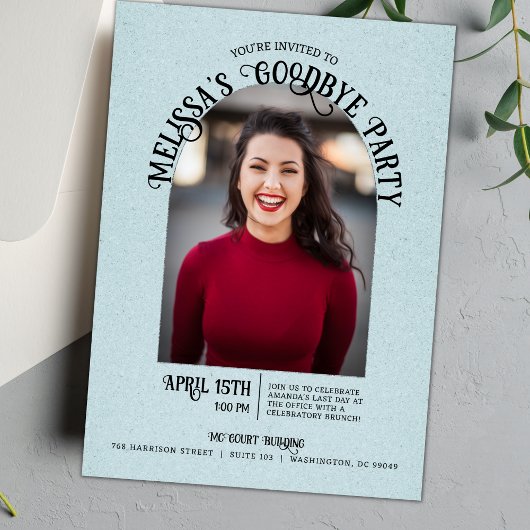 フォトアーチバイヨーブラフパーティー 招待状