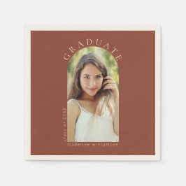 フォトアーチ卒業パーティー スタンダードカクテルナプキン