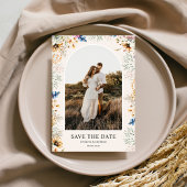 フォトアーチ植物学フローラ保存日 セーブザデート