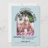 フォトアーチ退職パーティー 招待状 (正面)