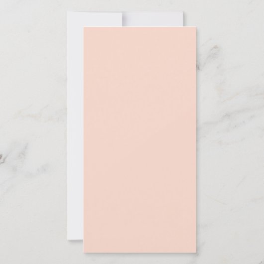 フォトアーチ、ピーチウェディング日付ブックマークを保存 (裏面)