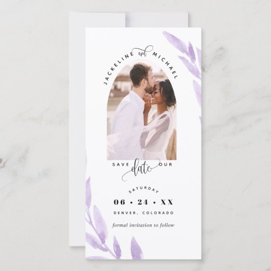 フォトアーチ、メイブウェディング日付ブックマークを保存 (正面)