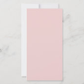 フォトアーチ、赤面ウェディング日付ブックマークを保存 (裏面)