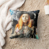 フォトアートザガーディアンエンジェル装飾用クッション クッション (ブランケット)