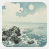 フォトアートステッカー、美しいフォトステッカー スクエアシール (正面)