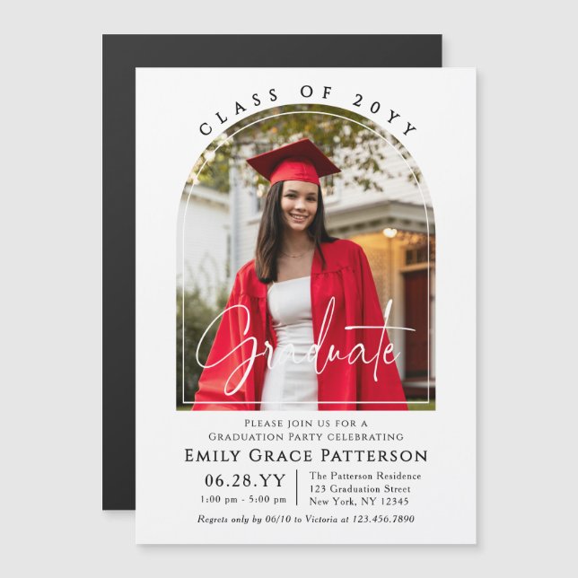 フォトアーモダンチ卒業生脚卒業パーティー (正面/裏面)