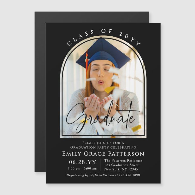 フォトアーモダンチ卒業生脚卒業パーティー (正面/裏面)