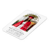 フォトアーモダンチ卒業生脚卒業パーティー マグネット (左側)