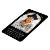 フォトアーモダンチ卒業生脚卒業パーティー マグネット (左側)