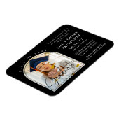 フォトアーモダンチ卒業生脚卒業パーティー マグネット (左側)