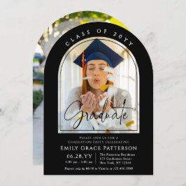 フォトアーモダンチ卒業生脚卒業パーティー 招待状