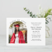 フォトアーモダンチ卒業生脚卒業パーティー 招待状 (スタンド正面)