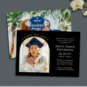 フォトアーモダンチ卒業生脚卒業パーティー 箔招待状