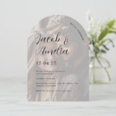 フォトアーモダンチ婚約パーティ 招待状 (スタンド正面)