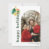 フォトアーモダンチ&ウォーターカラーツリーオーナメント シーズンカード (正面)