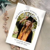 フォトアー数々のチの卒業 案内状