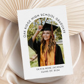 フォトアー数々のチの卒業 案内状