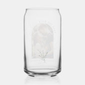 フォトアー結婚チの記念すべき日付の保存 ガラス缶 (裏面)