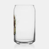 フォトアー結婚チの記念すべき日付の保存 ガラス缶 (左)