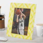 フォトイエロースリートーンダイヤモンドパターン 台座サイン (インサイチュ)